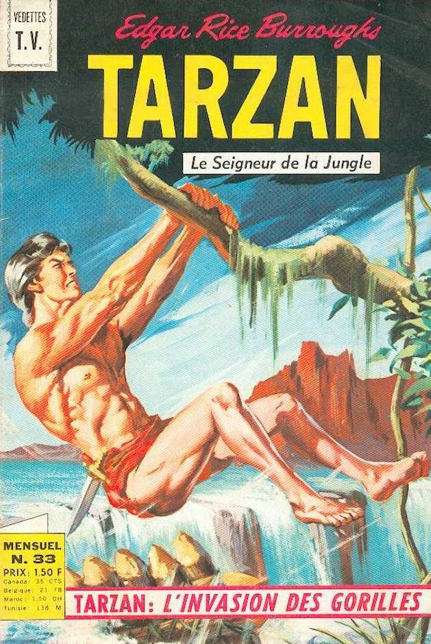 Scan de la Couverture Tarzan Vedettes Tv n 33